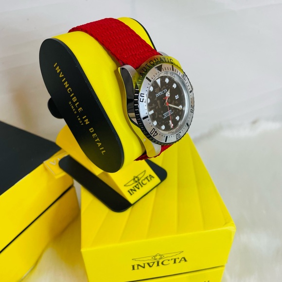 New Invicta  Pro Diver Automatic Men’s Watch 44 mm Red - Picture 3 of 11